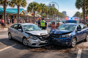 Spring Break Car Accidents in Myrtle Beach: Who Pays When Tourists Are Involved?