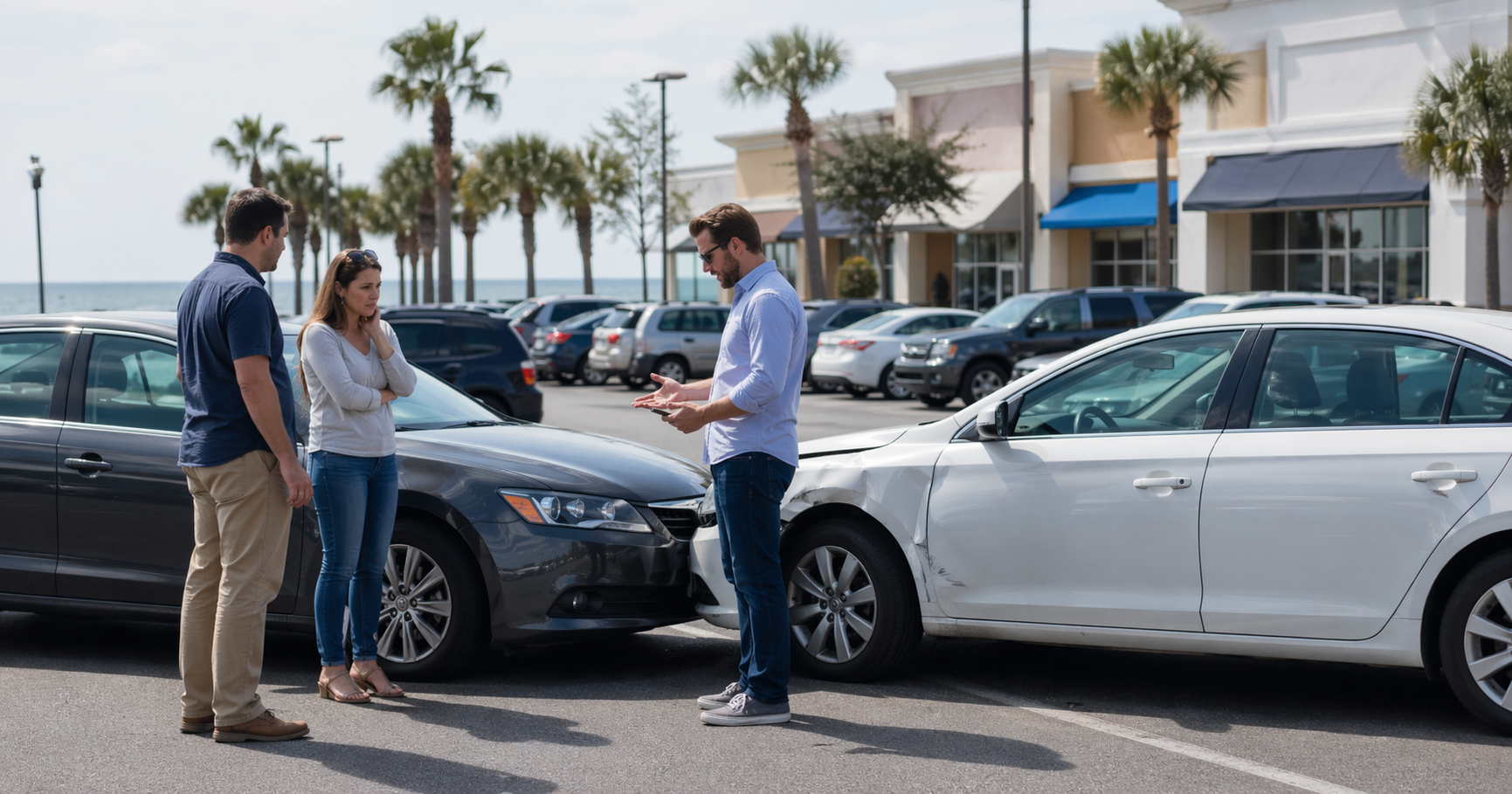 Injured in a Parking Lot Accident at a Myrtle Beach Shopping Center: Who Is Responsible?